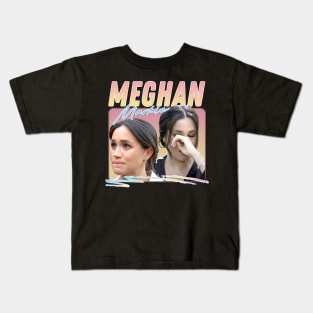 Meghan Markle / Retro Fan Art Kids T-Shirt